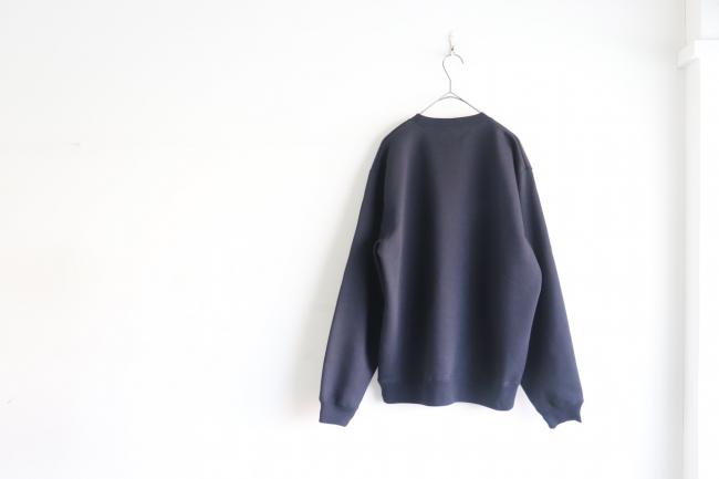 オリジナルロゴスウェット裏起毛 (ダークネイビー)