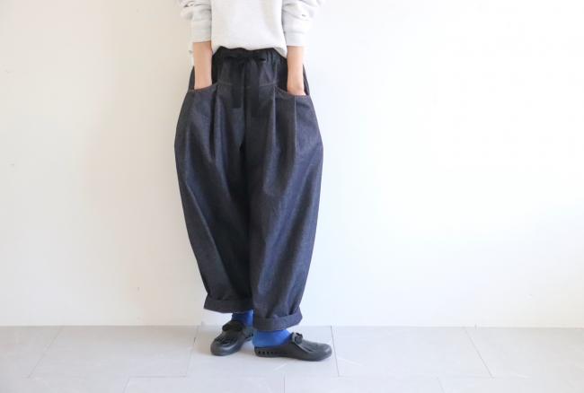 sirone オリジナルエッグデニム　(インディゴ)